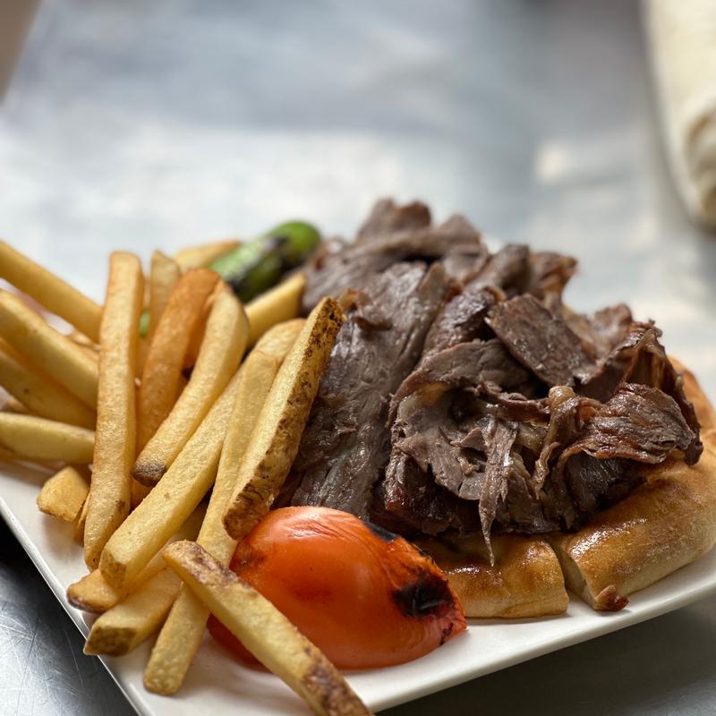 A plate from Chef Sultan's kitchen